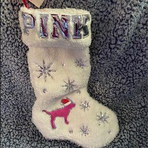 pink christmas stocking!
